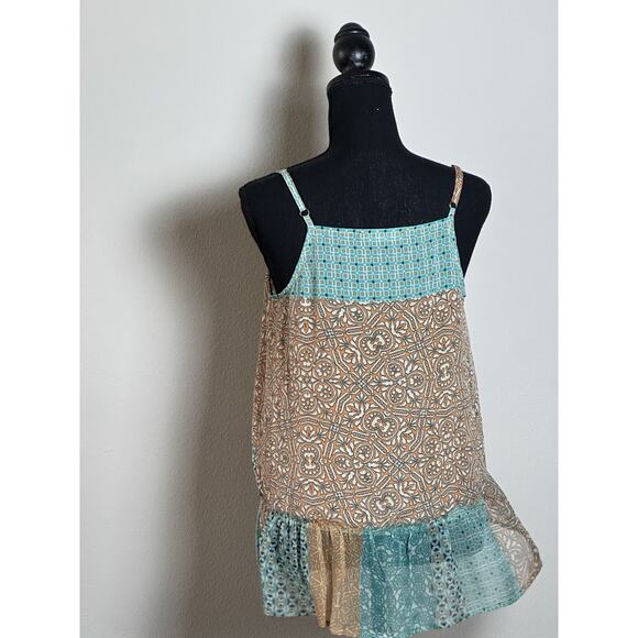 Women's Top by Gypsy 05 Boho Chic Summer Sheer Top Size S - Picture 11 of 16